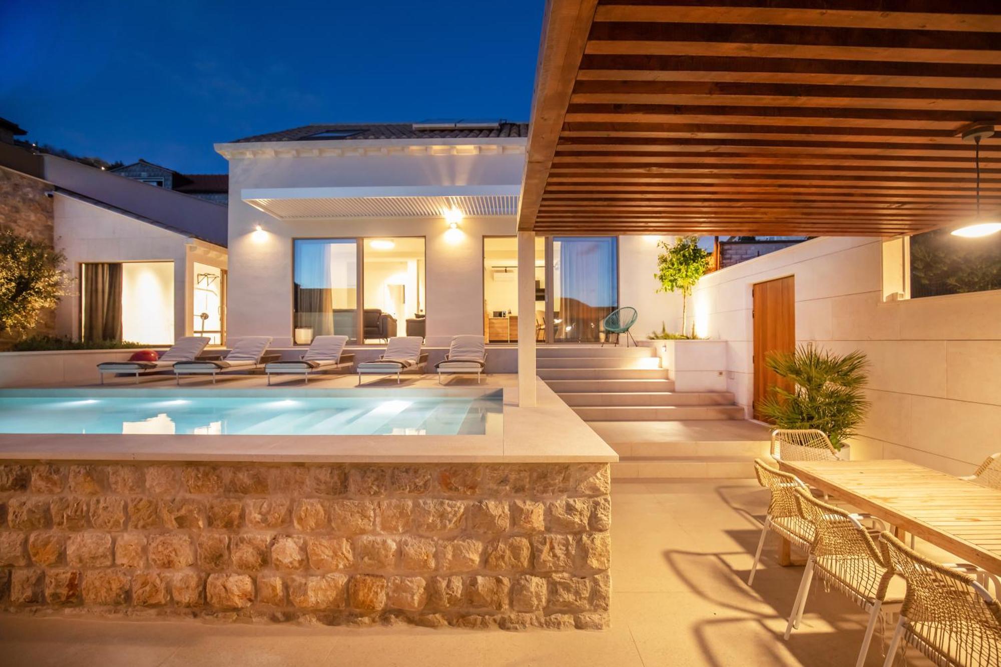 Brand New Villa Carmelita Exclusive With Free Smart Car Dubrovnik Luaran gambar