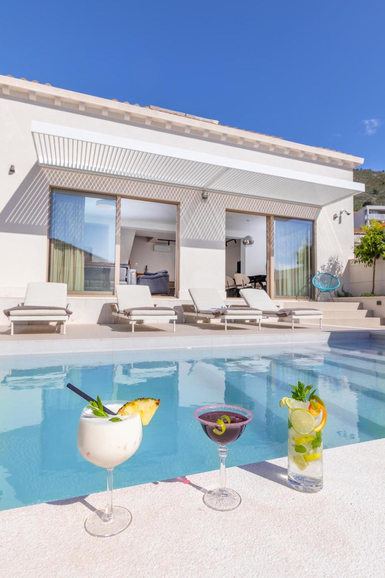 Brand New Villa Carmelita Exclusive With Free Smart Car Dubrovnik Luaran gambar