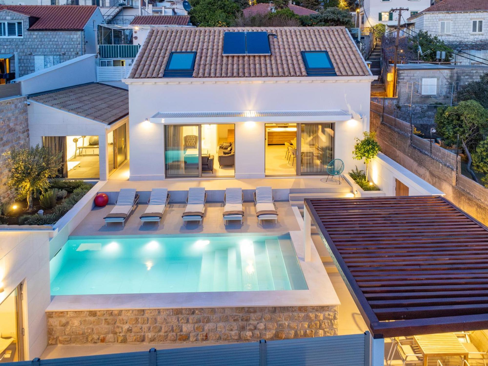Brand New Villa Carmelita Exclusive With Free Smart Car Dubrovnik Luaran gambar