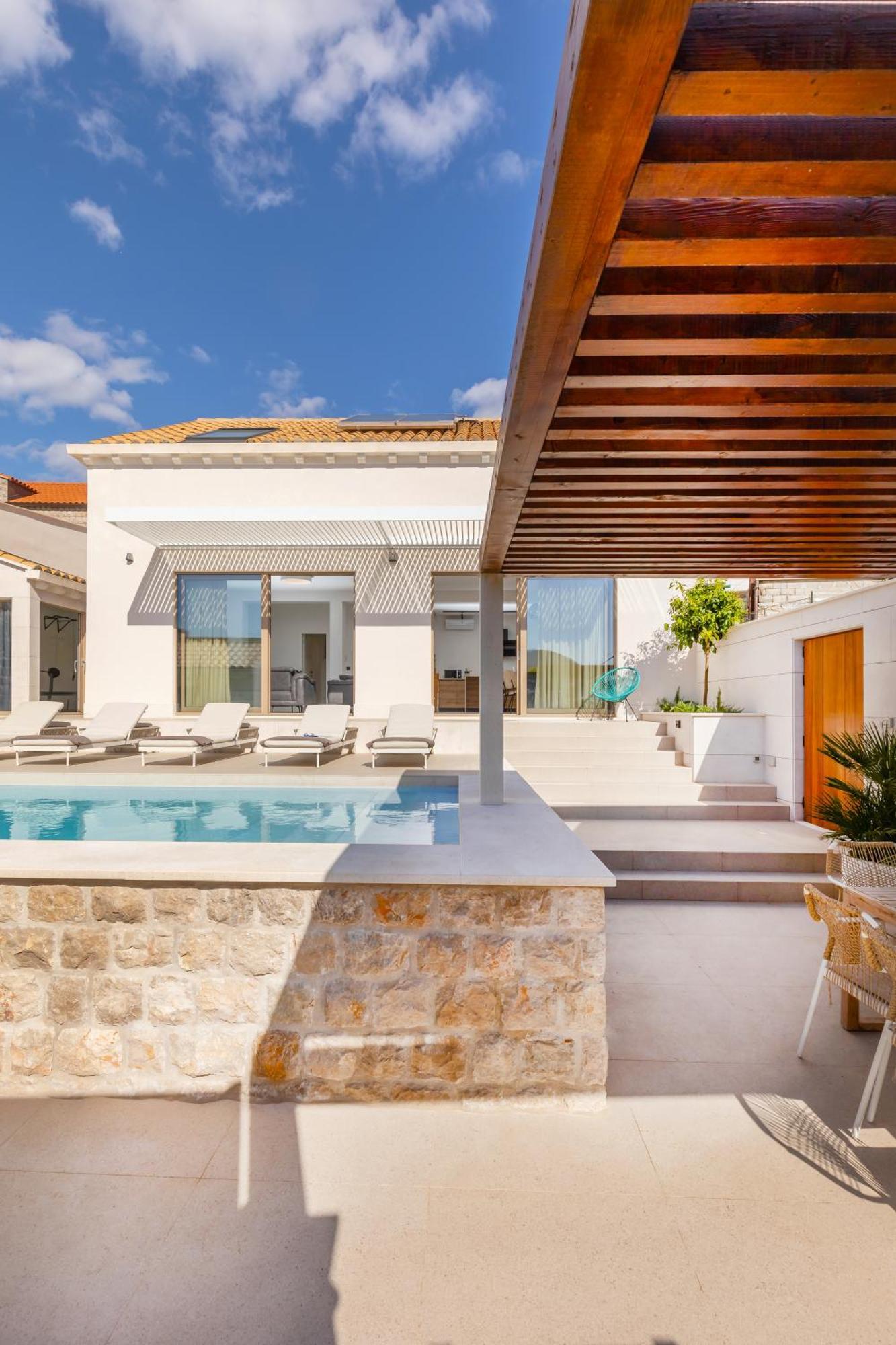 Brand New Villa Carmelita Exclusive With Free Smart Car Dubrovnik Luaran gambar